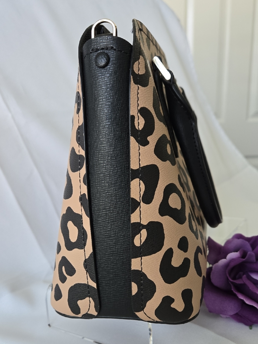 Kate Spade Leopard Shoulder Bag – Like New - Picture 3 of 14